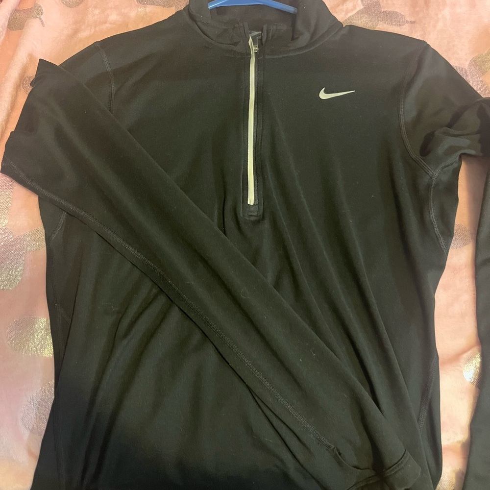Nike Black Quarter-Zip Pullover